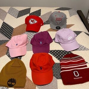 Assorted Caps and Beanies Collection